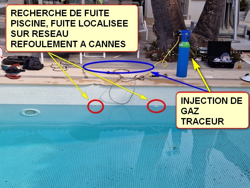 recherche de fuite cannes