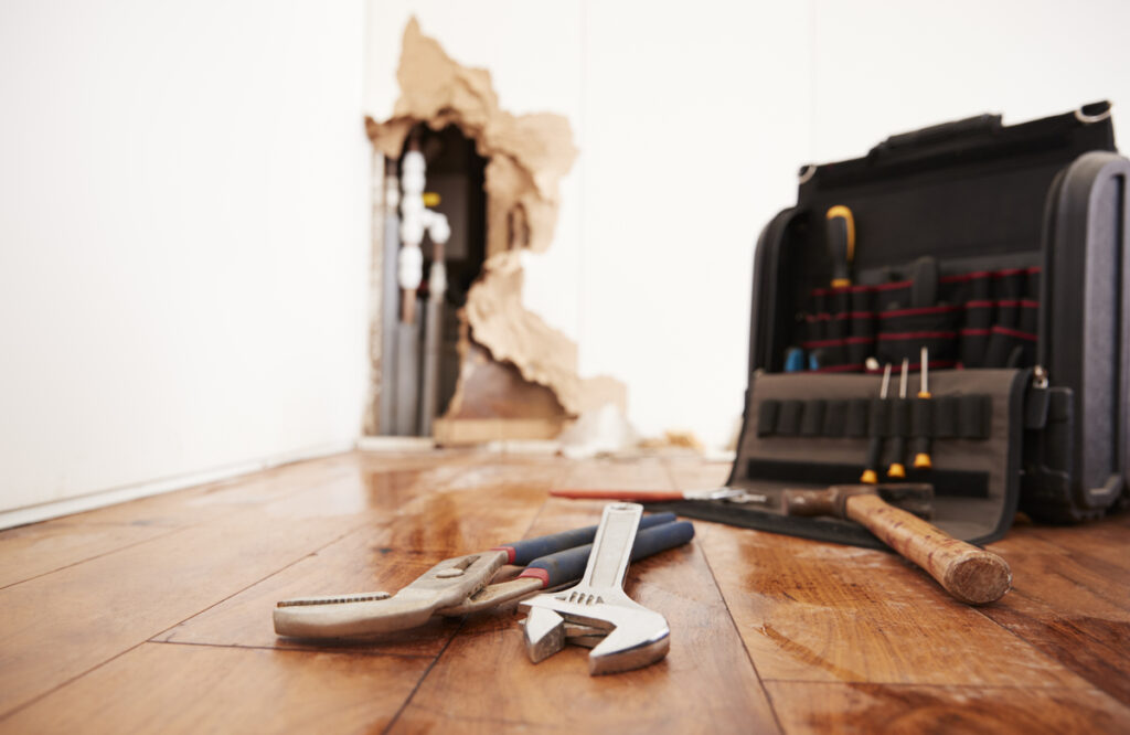 infiltration mur extérieur maison